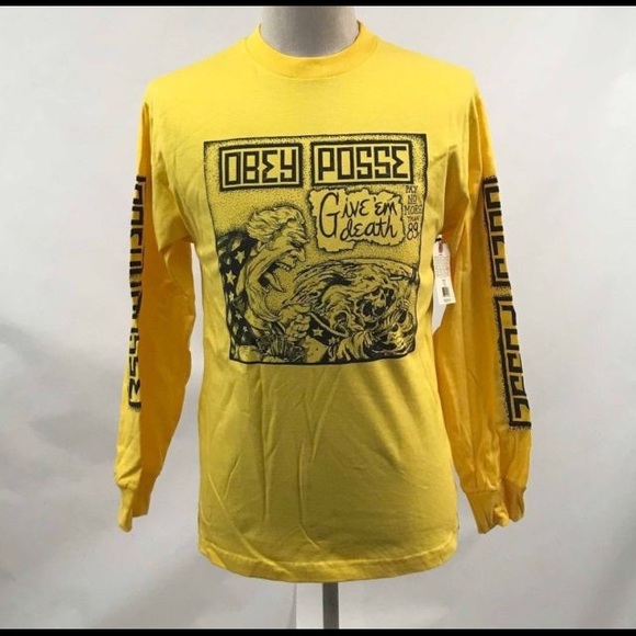 OBEY POSSE longsleeve - Picture 2 of 5